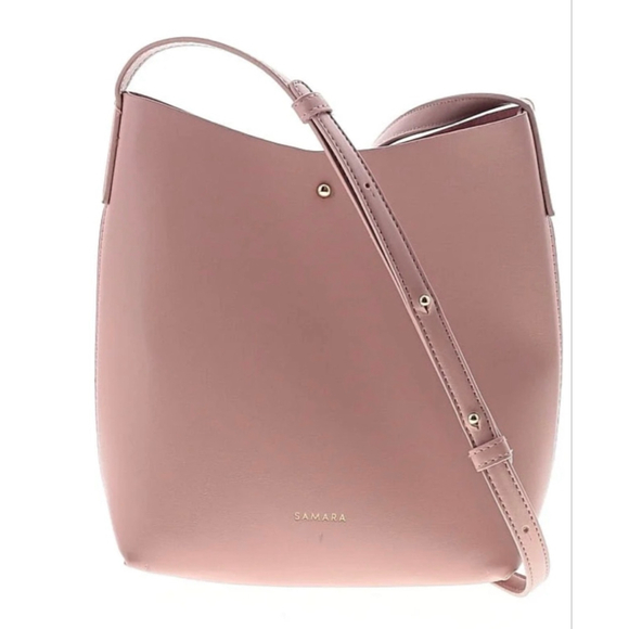 SAMARA Handbags - SAMARA Pink Crossbody Bag vegan leather One Size